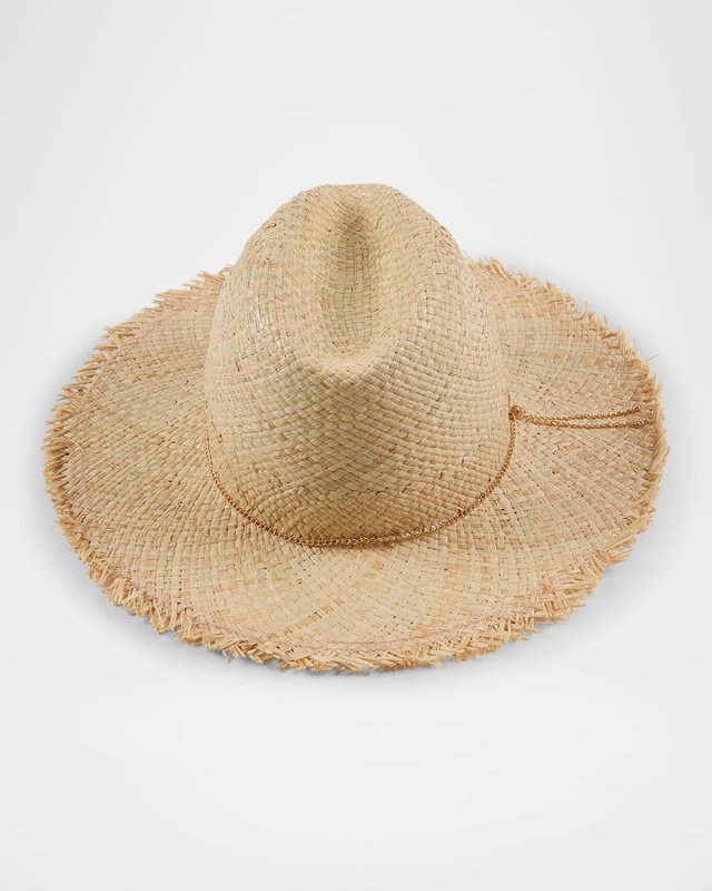 Courtney Hemp Packable Fedora